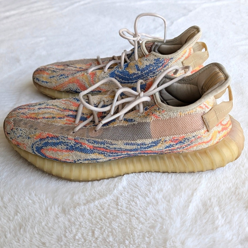 Adidas Yeezy Boost 350 V2 MX Oat Orange Blue Yellow GW3773 Mens 12 Sneakers